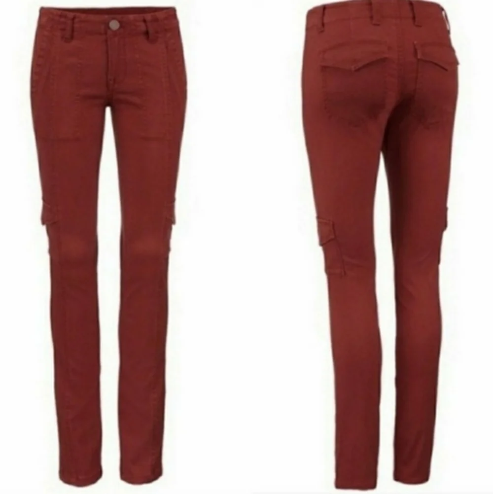 🌻NWOT CABI The Drifter Flame Skinny Cord Pants, Style #3566, Size 2 - Picture 1 of 10